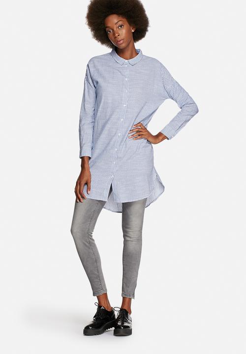 ONLY - Macro long shirt