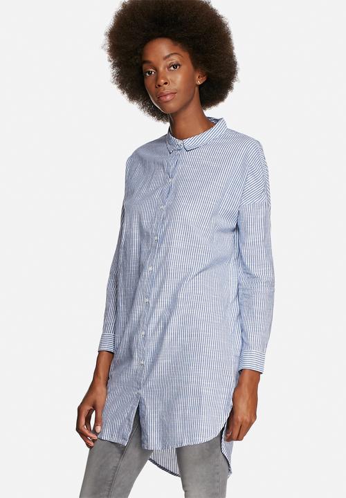 ONLY - Macro long shirt