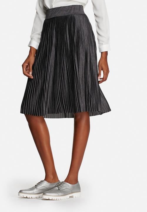 ONLY - Merla shiny pleated skirt