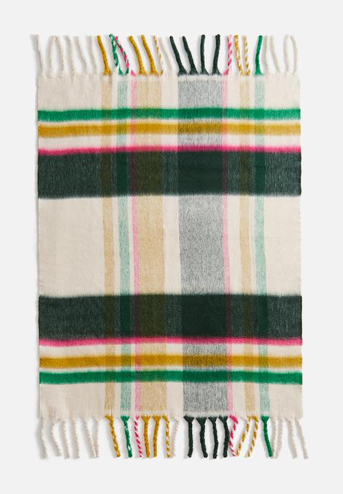 H&M - Patterned blanket - green multi