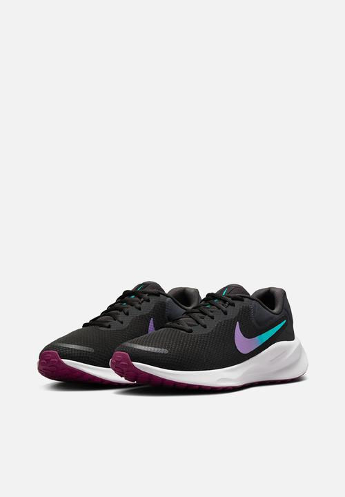 Nike - Nike Revolution 7- dk smoke grey/dusty cactus-hyper violet