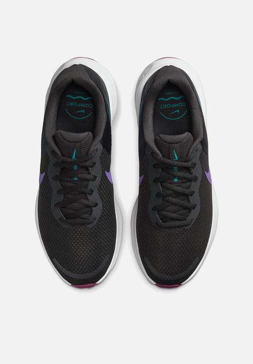 Nike - Nike Revolution 7- dk smoke grey/dusty cactus-hyper violet
