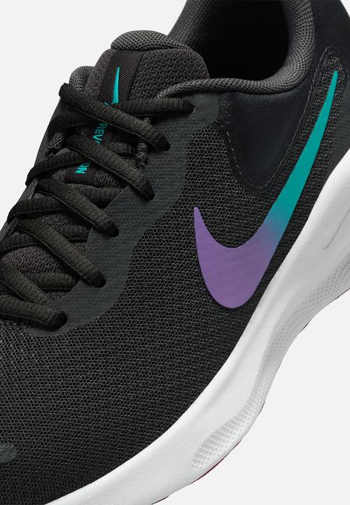 Nike - Nike Revolution 7- dk smoke grey/dusty cactus-hyper violet