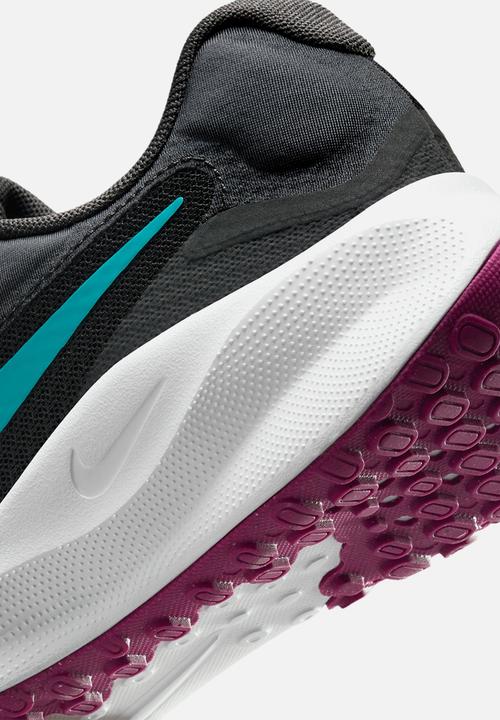 Nike - Nike Revolution 7- dk smoke grey/dusty cactus-hyper violet