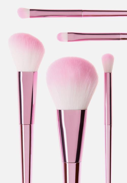 H&M - 5-Pack make-up brushes - light pink