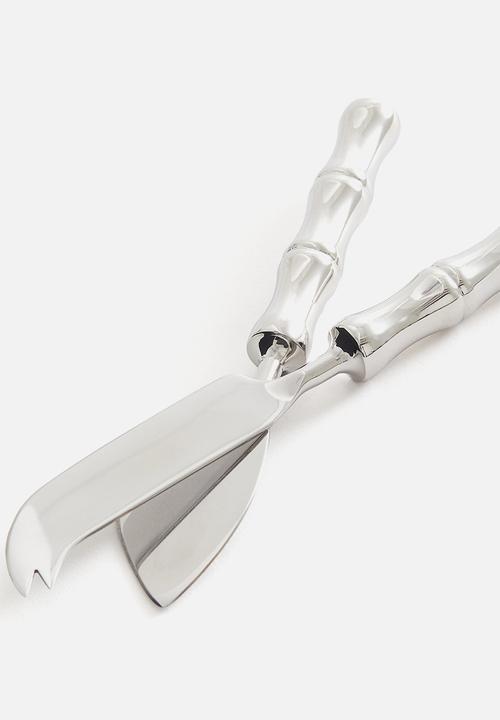 H&M - 2 pack metal cheese knives - silver multi