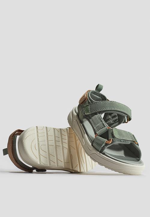 H&M - Scuba sandals - sage green
