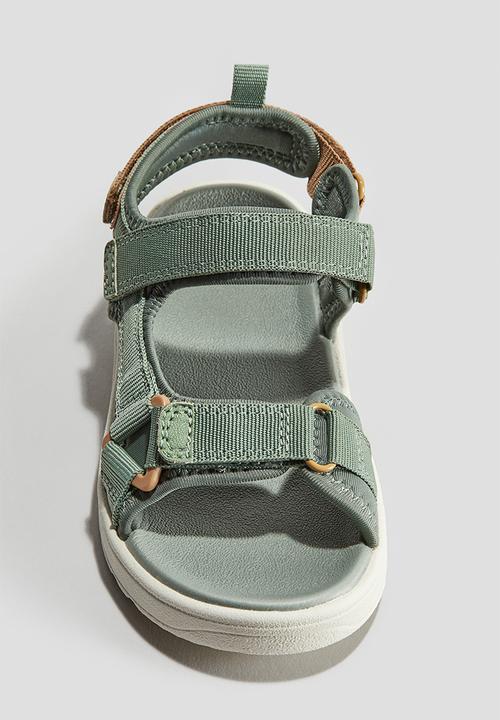 H&M - Scuba sandals - sage green