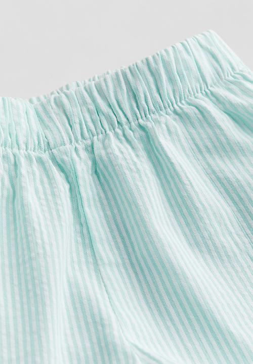 H&M - 2-Piece set - mint green striped