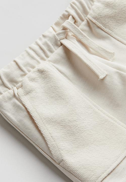 H&M - Cotton shorts - cream