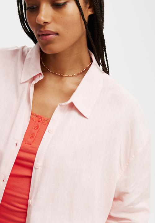 Cotton On - Haven Long Sleeve Shirt - Cherry Blossom