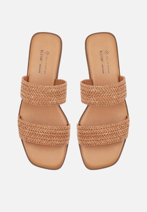 Call It Spring - Daydreaamer Slide - Cognac