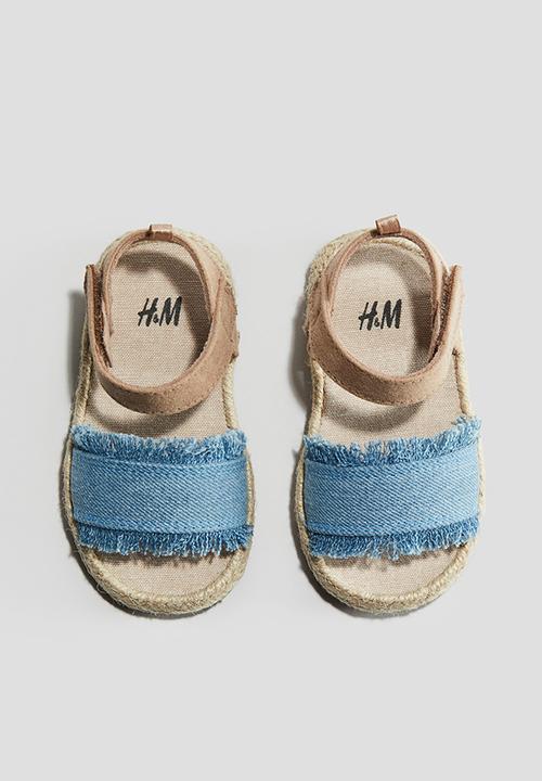 H&M - Strap sandals - denim blue