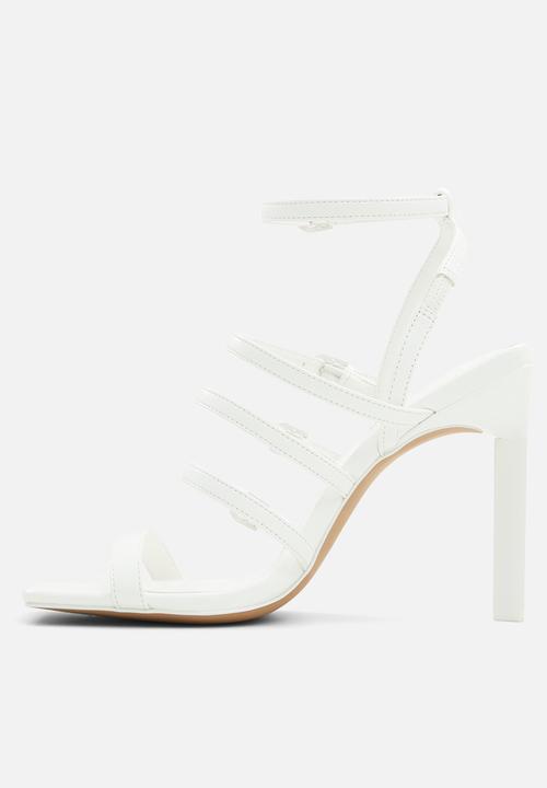 Call It Spring - Peytonn Ankle Strap Stiletto - White