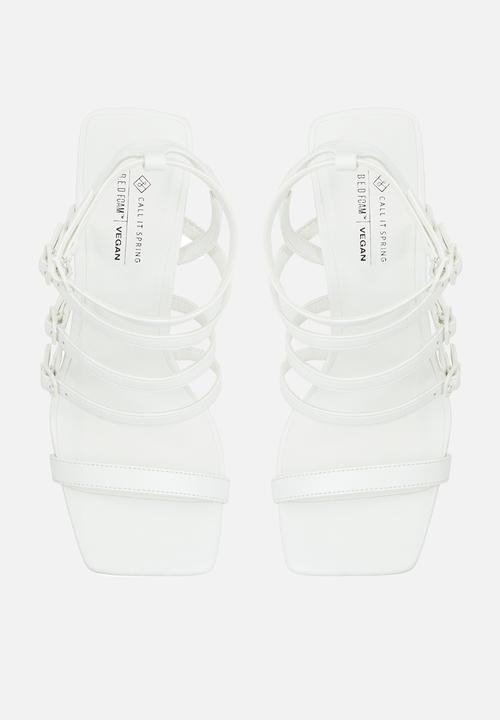Call It Spring - Peytonn Ankle Strap Stiletto - White