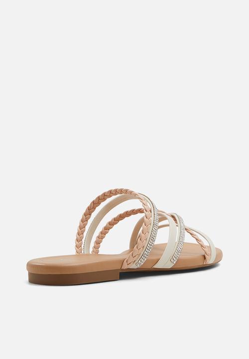 Call It Spring - Shaynah Slide - White/Bone