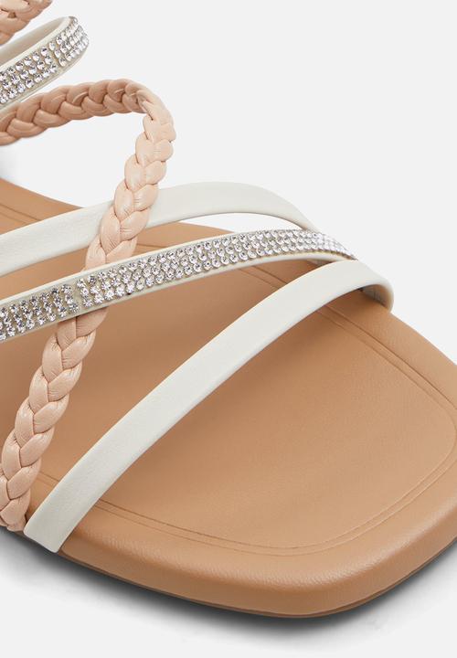 Call It Spring - Shaynah Slide - White/Bone