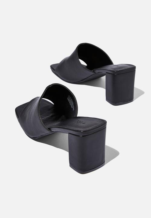 Cotton On - Eden minimal mule - black