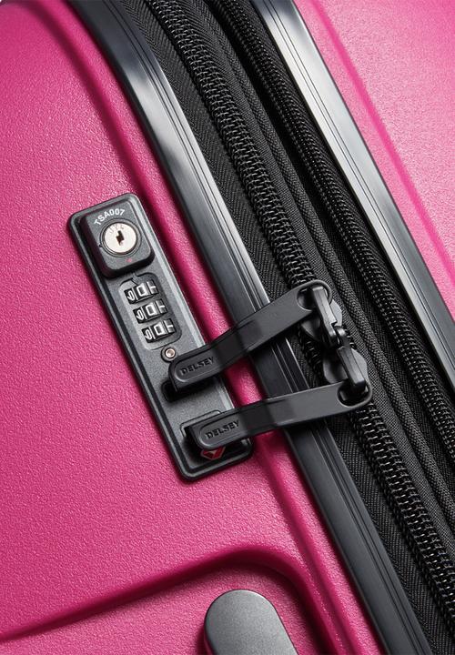 Delsey - Delsey belmont mr trolley case - Bright Pink