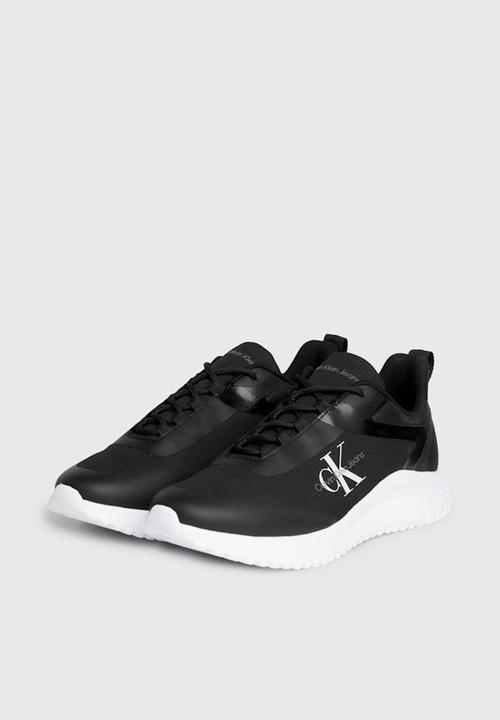 Calvin Klein - EVA Runner Low Lace Ml Mix - Black/Bright White