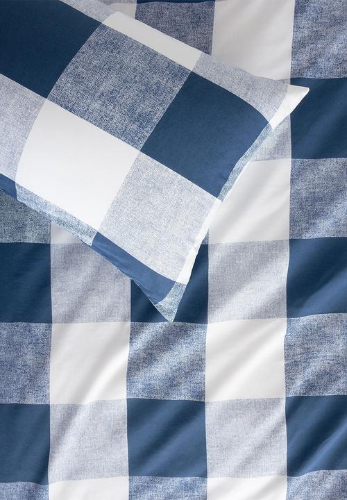 Linen House - Alec Duvet Cover Set - Ink