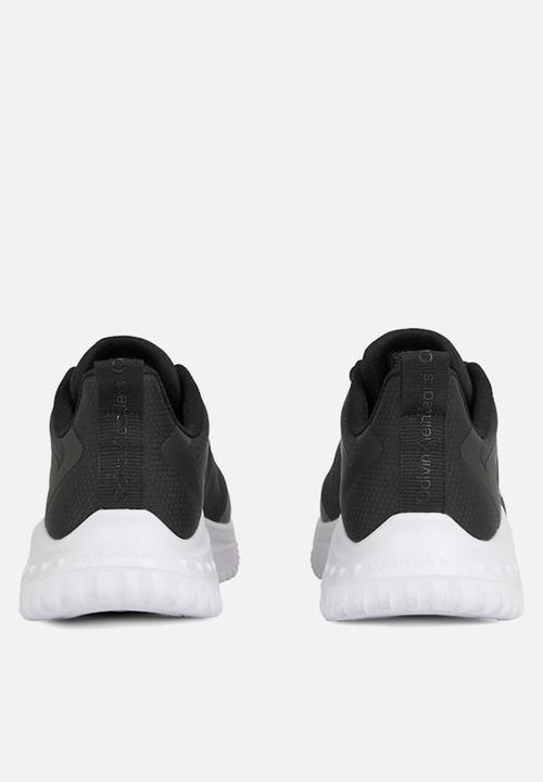 Calvin Klein - EVA Runner Low Lace Mix Ml Wn - Black/Bright White
