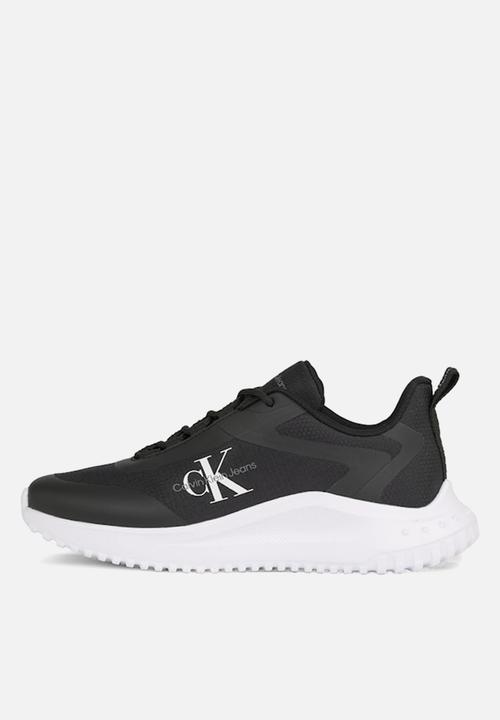Calvin Klein - EVA Runner Low Lace Mix Ml Wn - Black/Bright White