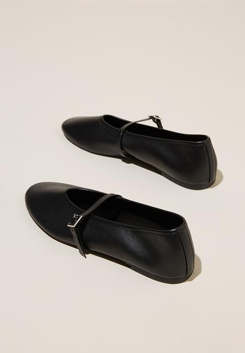 Cotton On - Romy Mary Jane - Black Smooth
