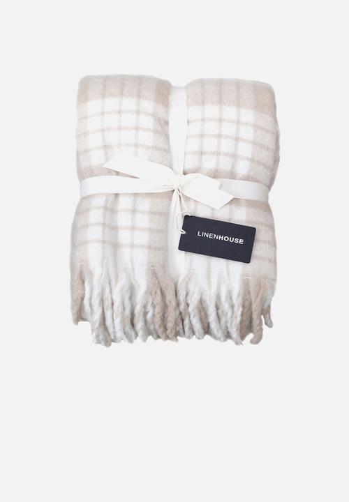 Linen House - Embrace Throw - Checkerboard