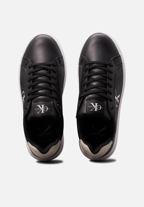 Calvin Klein - Bold platf low lace lth ml mtl