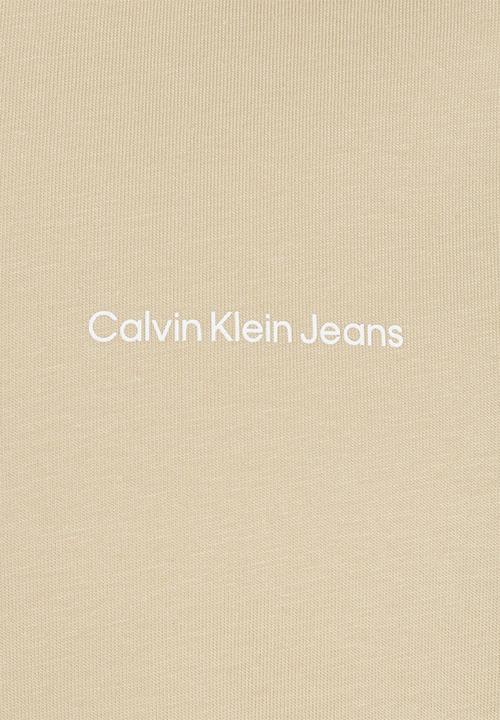 Calvin Klein - Ck multibox tee - Pale Khaki