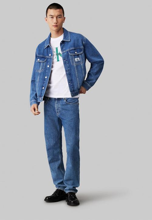 Calvin Klein - Seasonal Monologo Tee - Bright White