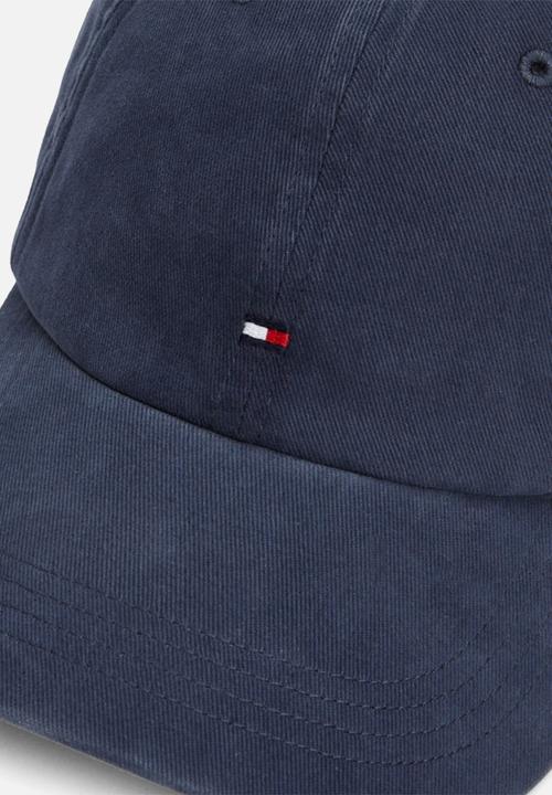 Tommy Hilfiger - TH FLAG '85 SOFT 6 PANEL CAP - Aegean Sea