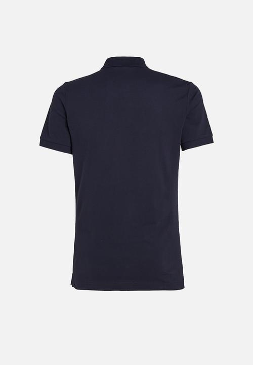 Calvin Klein - Ck embro badge slim polo - Night Sky