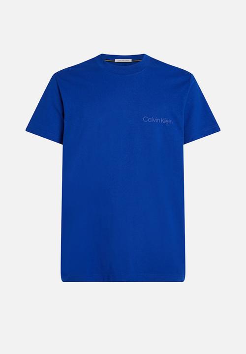 Calvin Klein - Institutional tee - Sapphire Blue