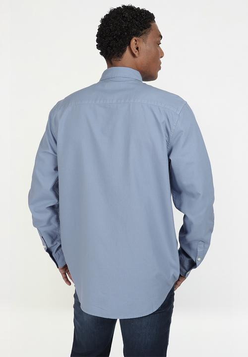 GUESS - Ls collin shirt - partly cloudy