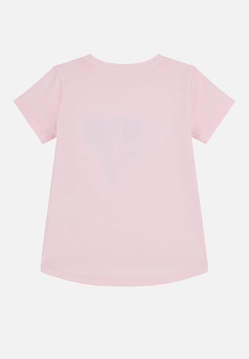 GUESS - Ss t-shirt - ballet pink