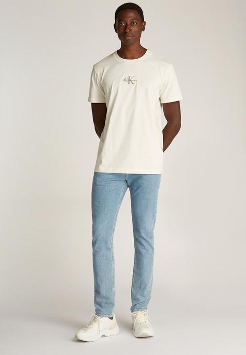 Calvin Klein - Monologo Tee - Ivory