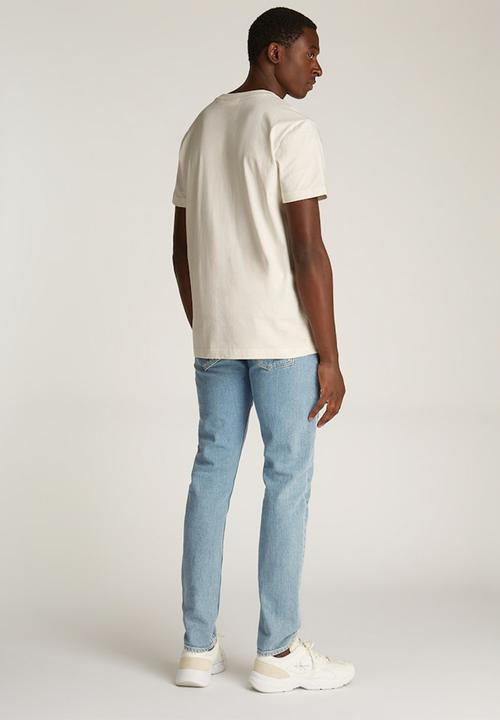 Calvin Klein - Monologo Tee - Ivory