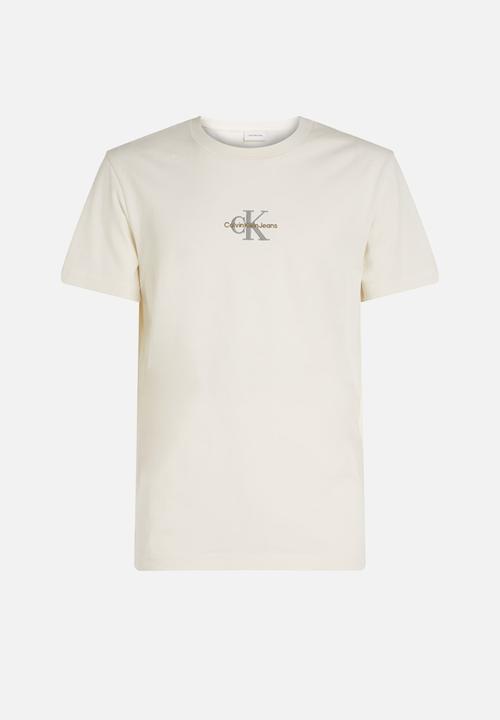 Calvin Klein - Monologo Tee - Ivory