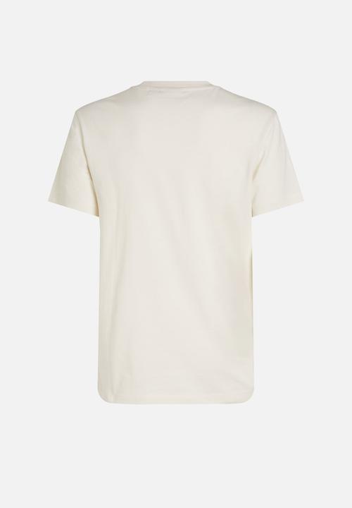 Calvin Klein - Monologo Tee - Ivory