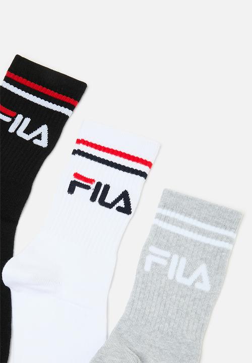 FILA - Stallone 3/4 Sock Mens 3Pk - multi