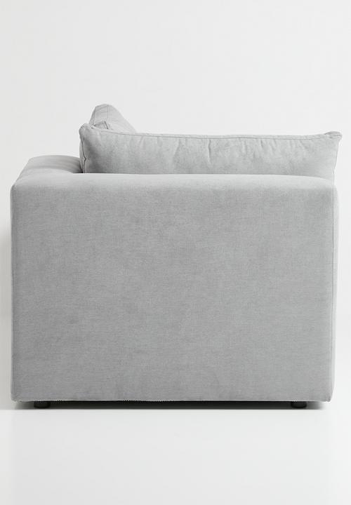 Sixth Floor - Halo chaise - Soro grey