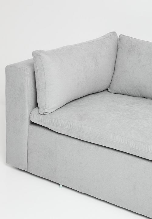 Sixth Floor - Halo chaise - Soro grey