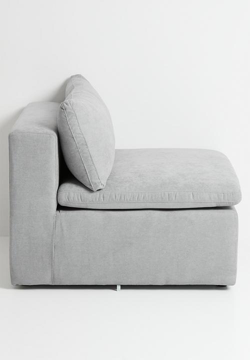 Sixth Floor - Halo 1 seater armless - Soro grey