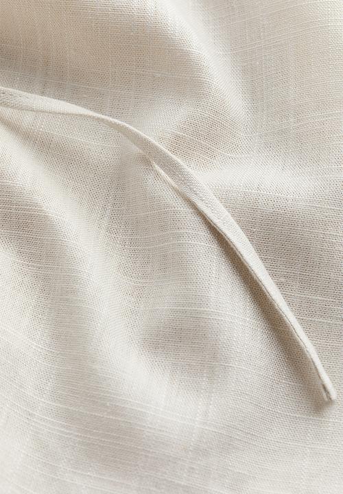 H&M - A-line mini skirt - beige