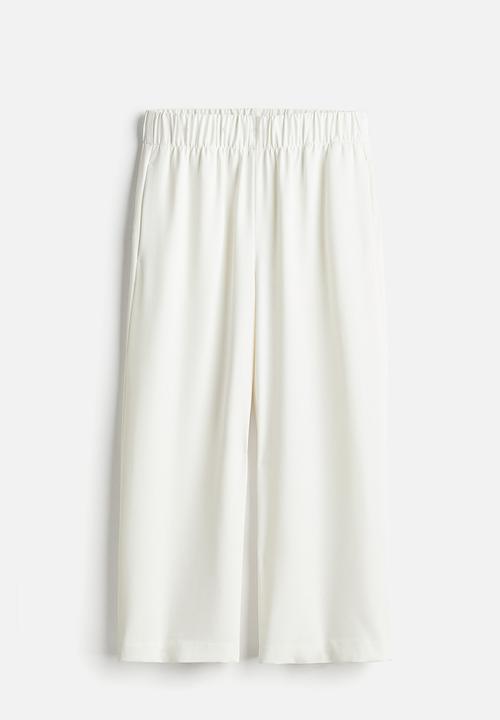 H&M - Pull-on culottes - white
