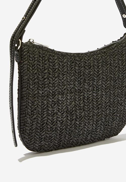 Rubi - Aries collection bag - black/black woven