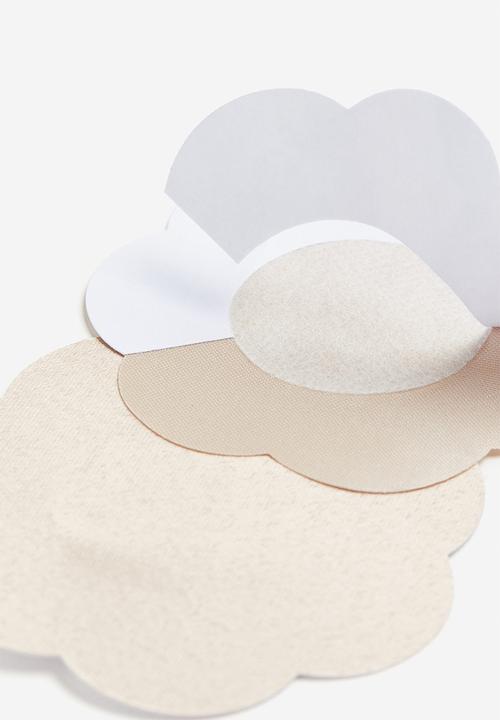 H&M - 5 Pairs nipple covers - light beige