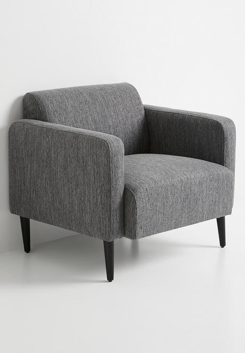 Sixth Floor - Kenzi armchair - Greenwhich graphite